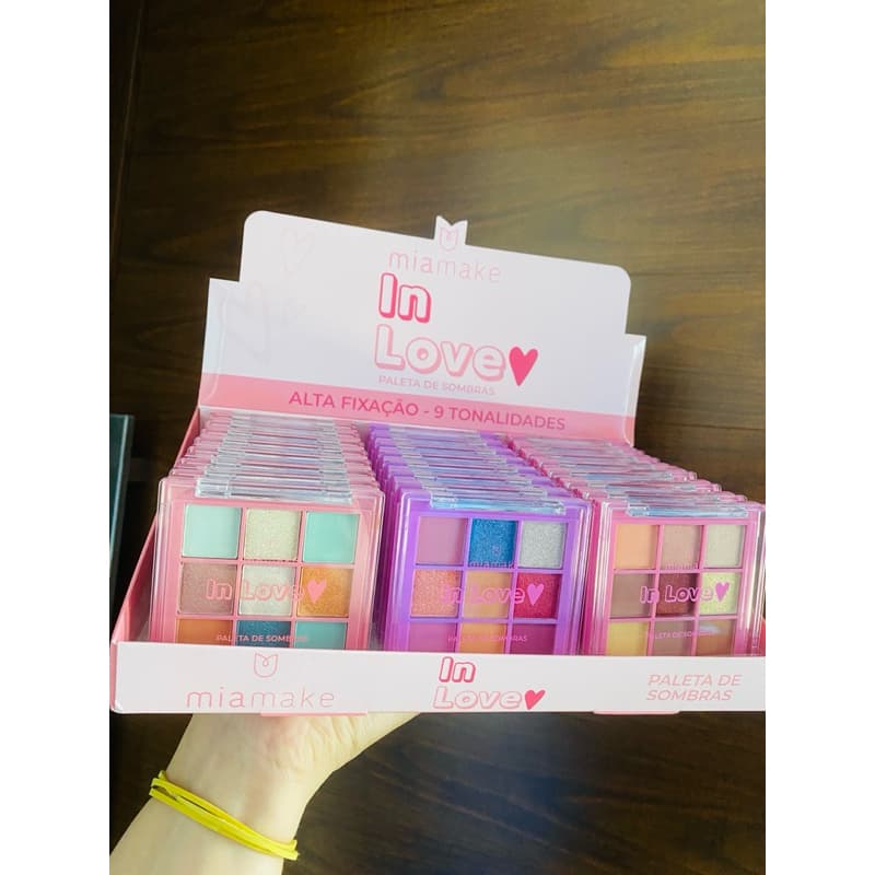 Paleta de Sombras In Love Alta Fixação