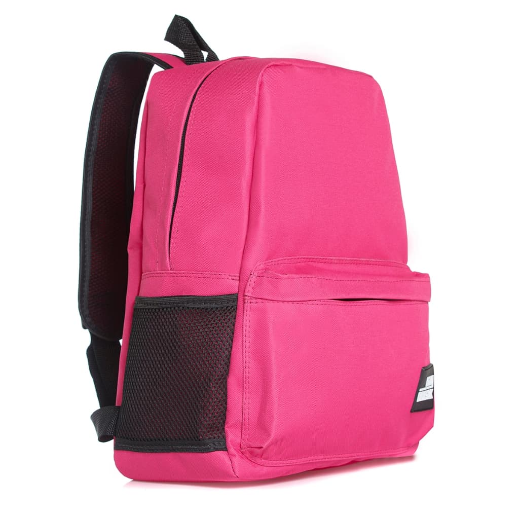Bolsa Mochila Para  Escola de Lona Reforçada Pink