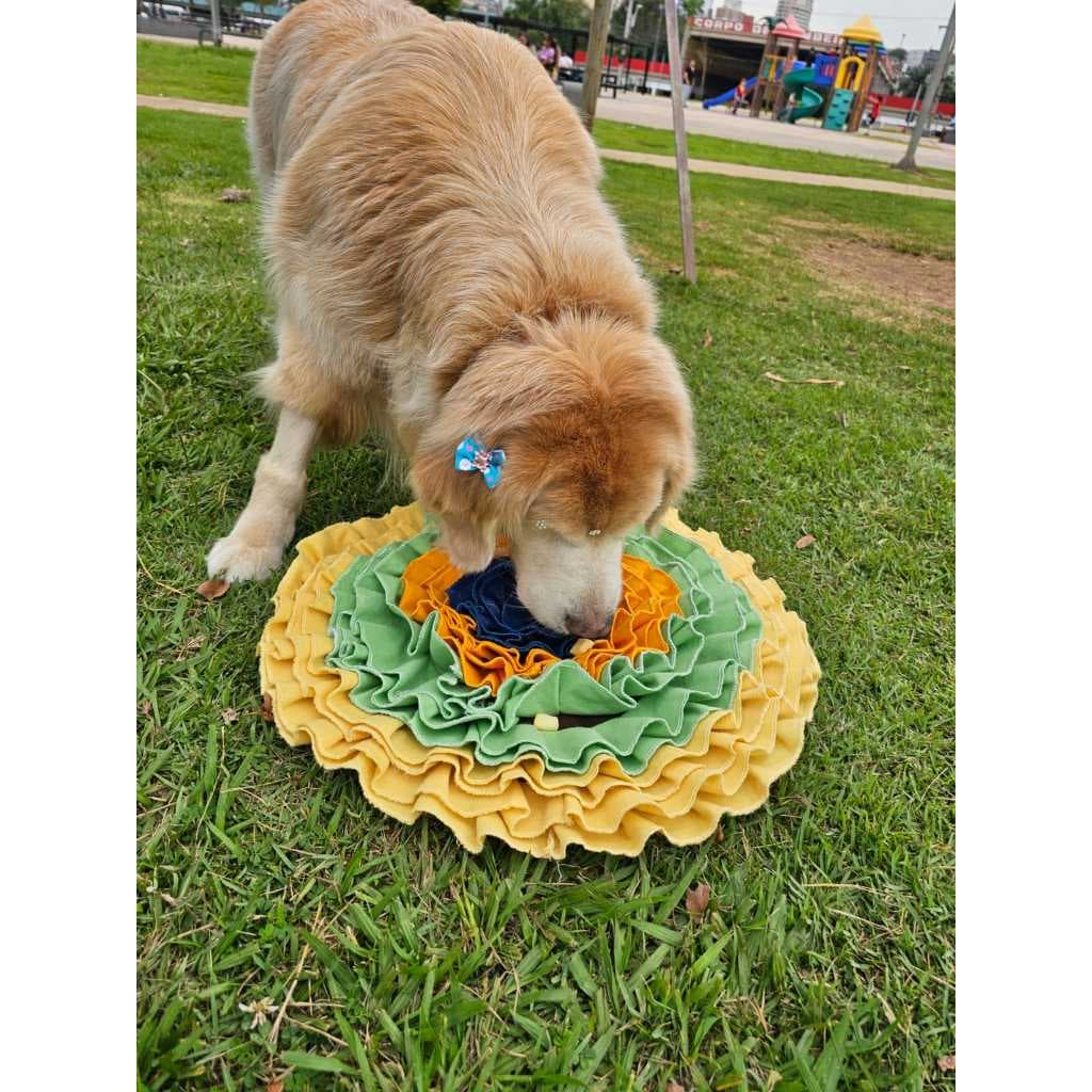 COMEDOURO LENTO PARA CÃES BRINQUEDO CACHORRO DE FUÇAR TAPETE FORRAGEIO PARA ENRIQUECIMENTO AMBIENTAL