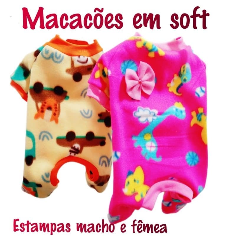 Macacão Soft Pet Inverno – Roupa Quentinha para Cachorro Confortável