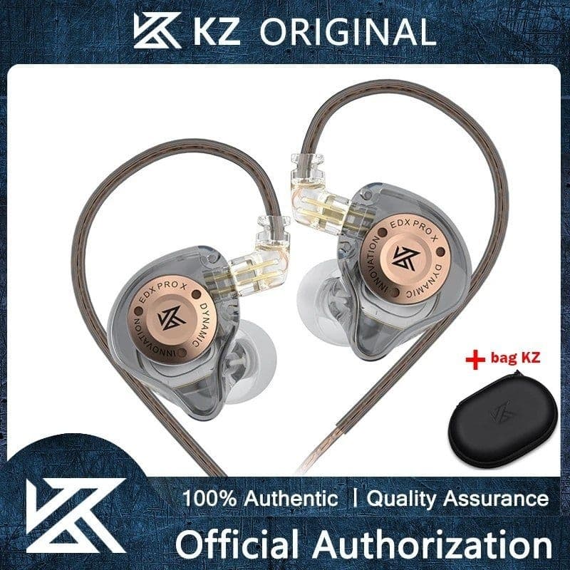 Fone de Ouvido KZ EDX PRO X Atualização da Linha Edx Pro Fone Retorno de Palco Profissional P/Músicos Zax As16 zs10  ZSN