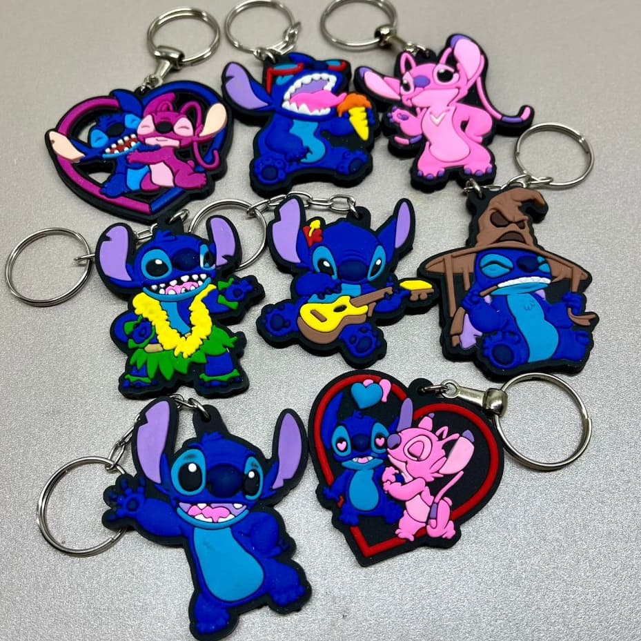 Chaveiro De Animação Stitch Pendant Para Crianças/Carro