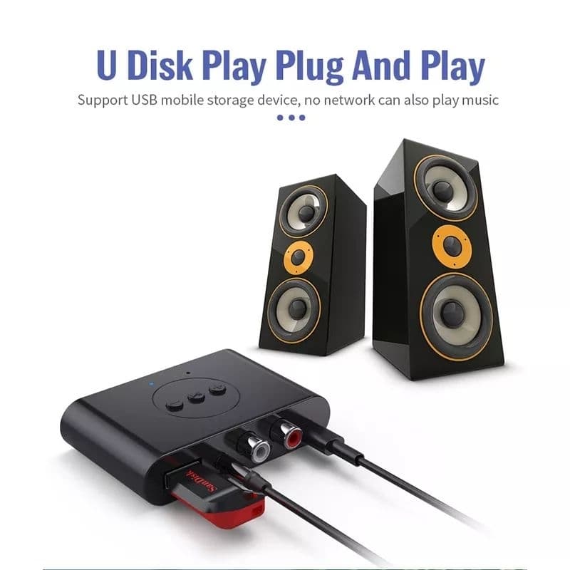 Receptor de áudio Bluetooth para Mesa de som, universal