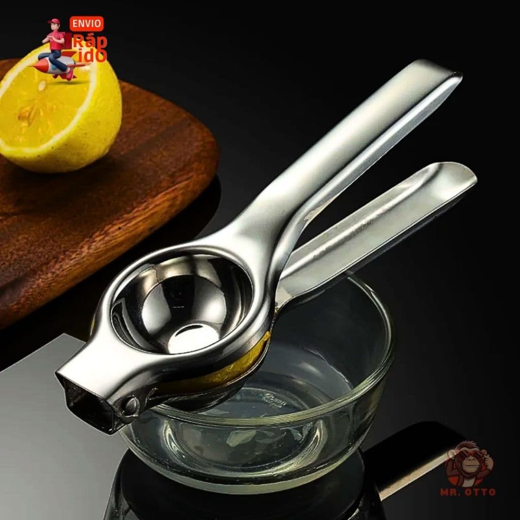 Espremedor Amassador De Limão Manual Inox Luxo Aço