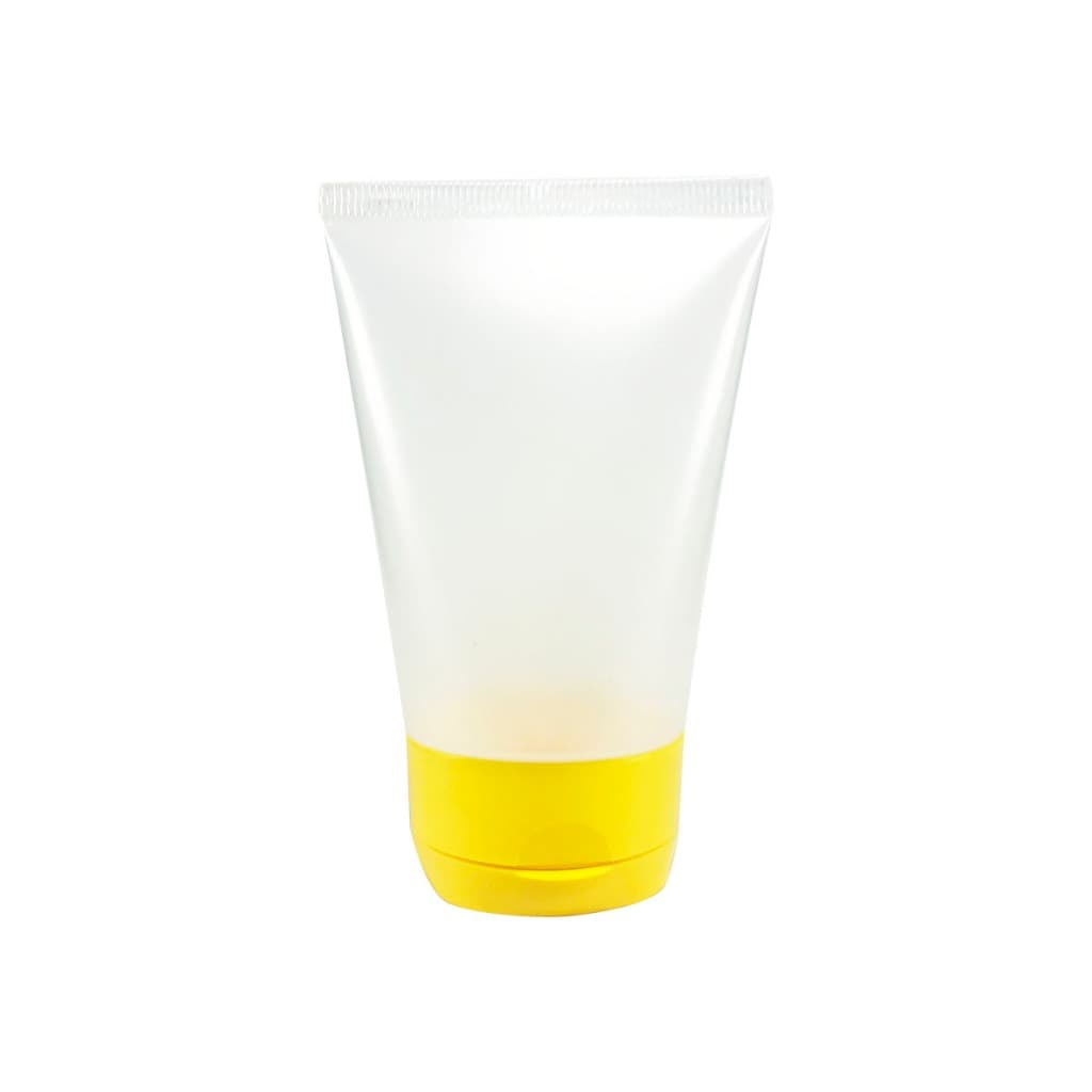 Bisnaga Plástica Transparente 110ml C/ Tampa Flip Top