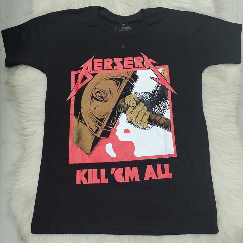 Camiseta Berserk camiseta da anime Guts