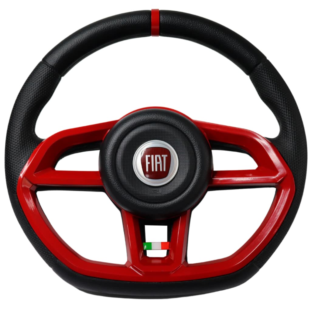 Volante Esportivo Gti Emblema Logo Vermelho Italia Uno Fire Mile Palio Weekend Marea Brava Siena