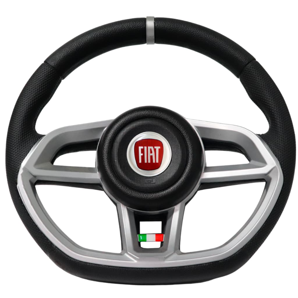 Volante Esportivo Gti Prata Emblema Logo Vermelho Itália Anel Vermelho Uno Elba Fiorino