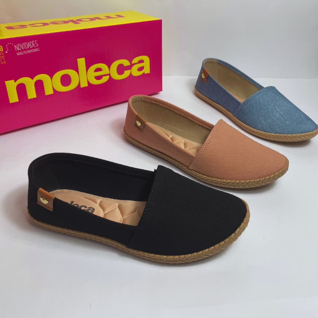 Sapatilha Moleca Alpargatas Trança Lateral com Elástico Confortável Original