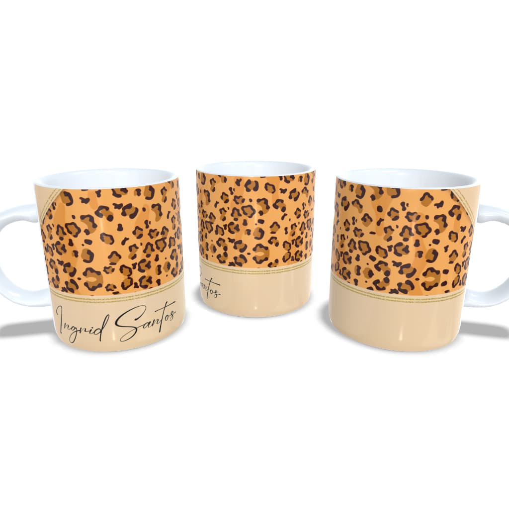 Caneca personalizada - Oncinha com nome ou frase