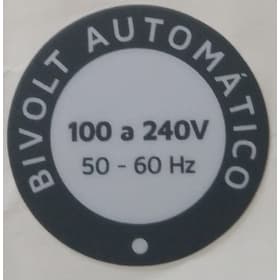 ETIQUETA ADESIVA BIVOLT AUTOMATICO BEBEDOURO LATINA
