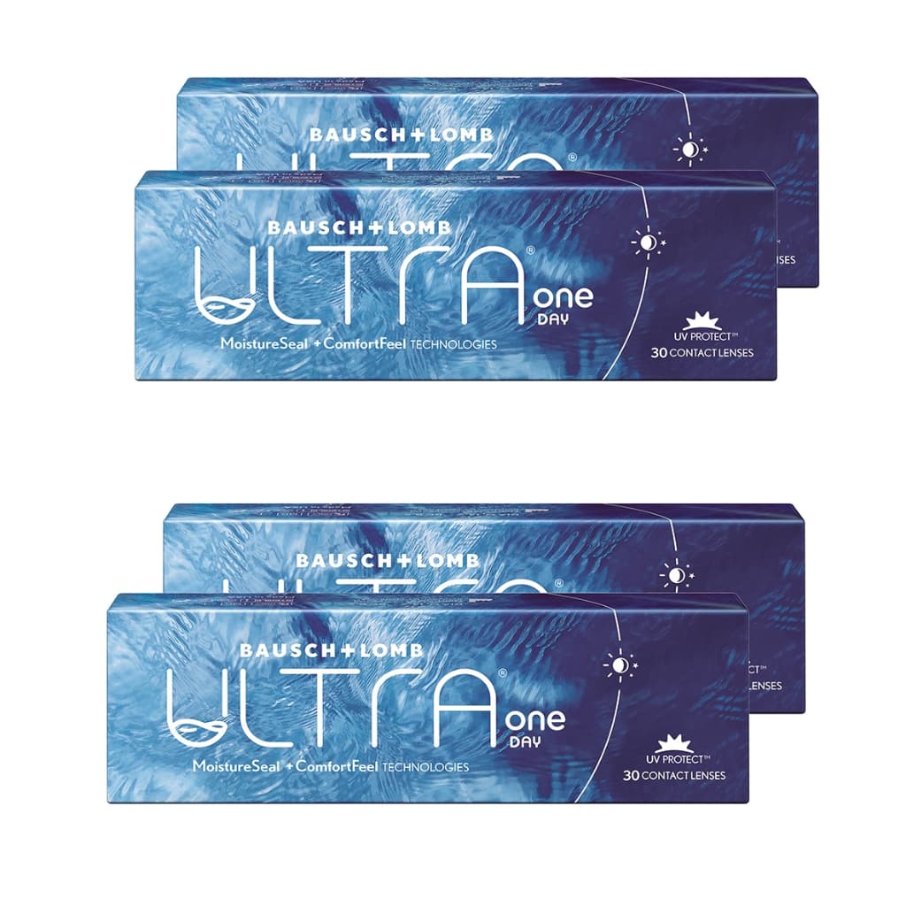 02 + 02 Lente De Contato Ultra 1 Day Bausch + Lomb