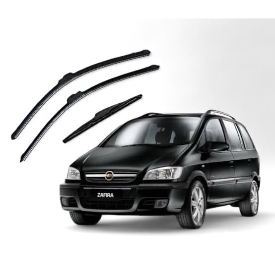 Limpador De Parabrisa Silicone Chuva Zafira 2002 A 2012