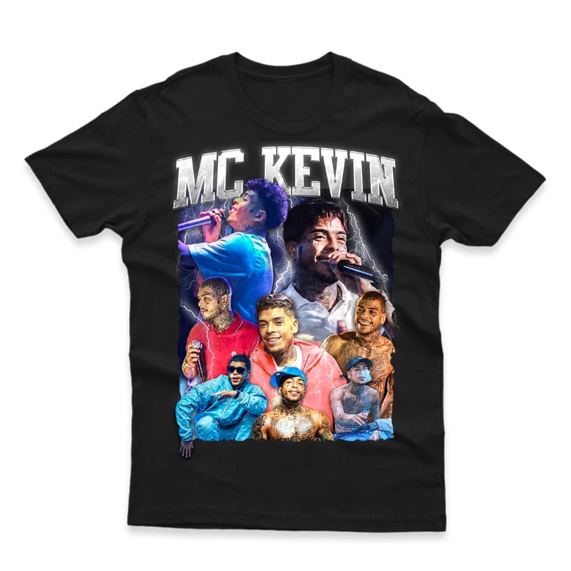 Camiseta Camisa Blusa Unissex Algodão MC Kevin Eterno Mc