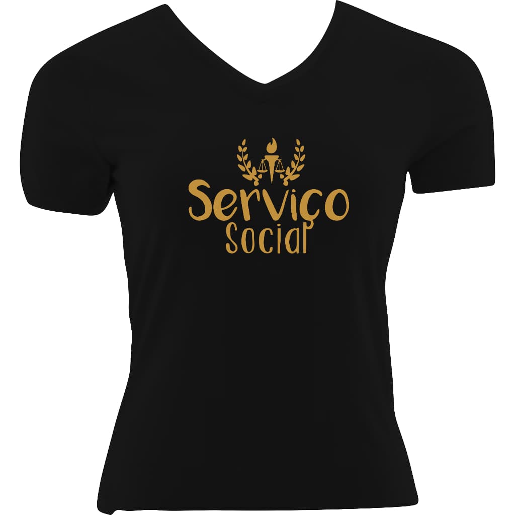 Camisa serviço social silk dourado