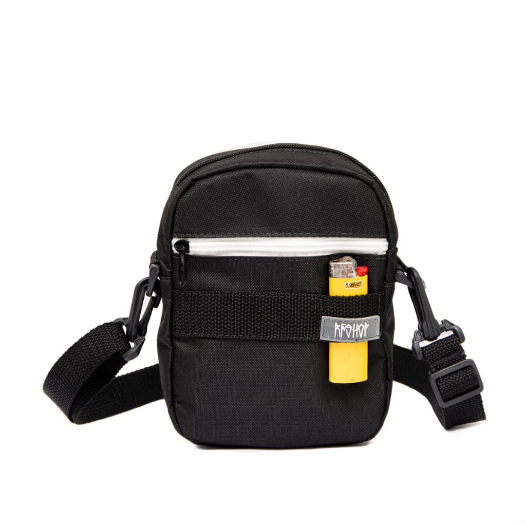 bolsa bag masculina feminina transversal branco shoulder bag nylon ziper colorido pochete necessaire