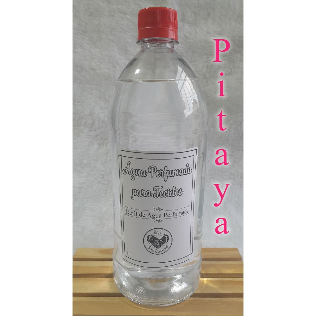 Água Perfumada Para Tecidos Pitaya Refil 1 lt.  Água de Lençol Aromatizador Cheirinho Para Roupas
