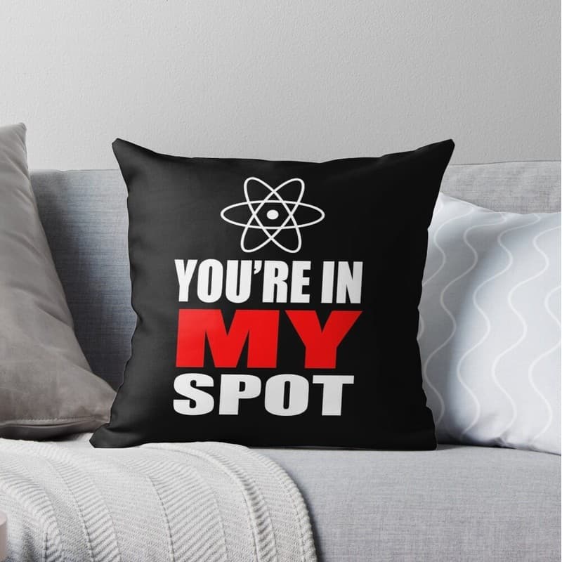 Almofada The Big Bang Theory A teoria do big bang serie geek varias estampas