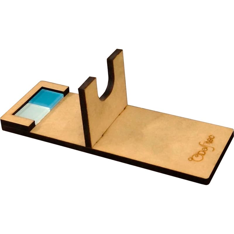 Suporte Base Para Pistola de Cola Quente Pequeno 6mm Resistente com Gotejador Organização Atelie