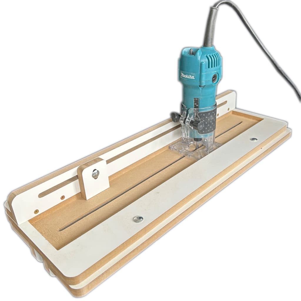 (Régua para Tupia) Gabarito Multi Função Jig Rebaixos e Canaletas