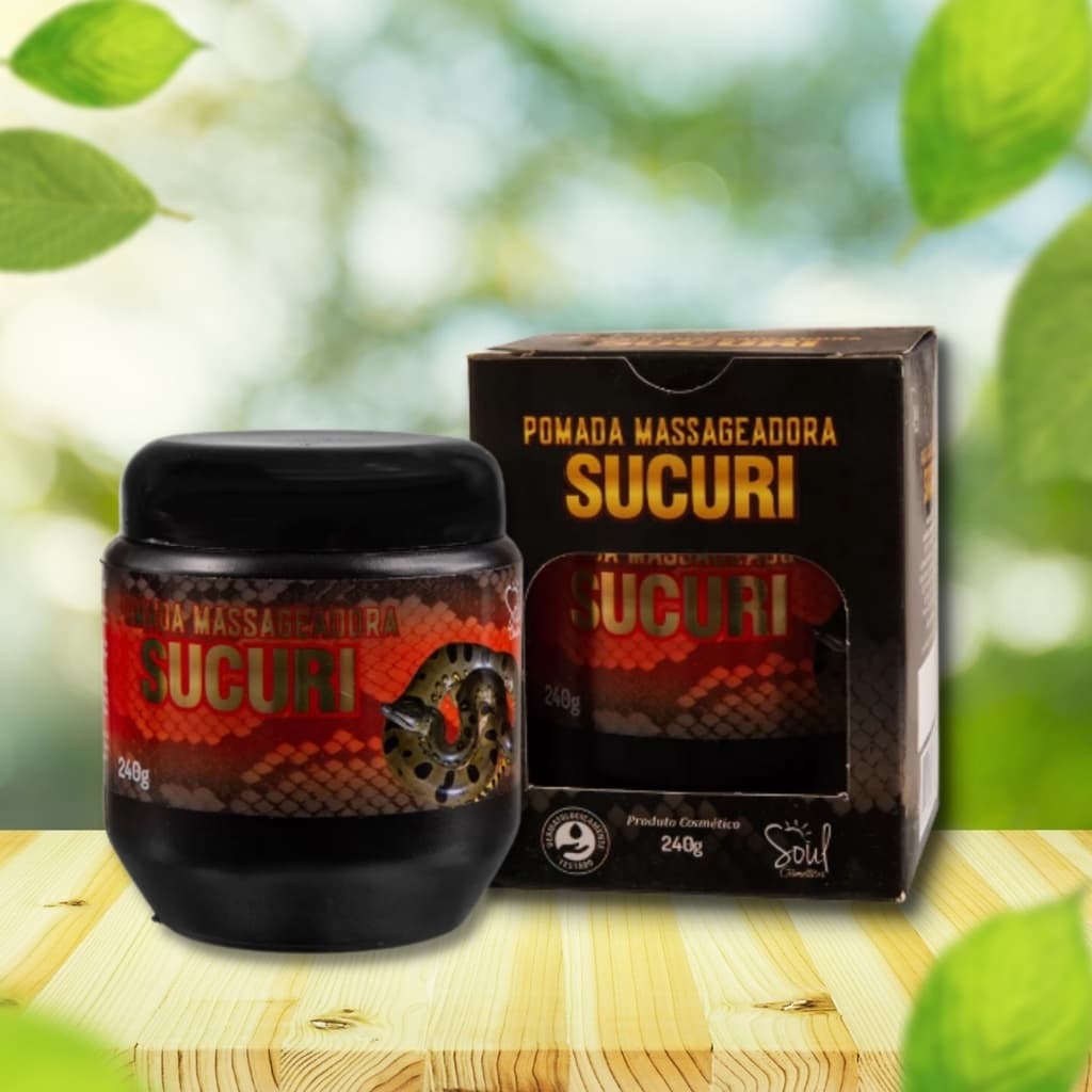 Pomada Massageadora SUCURI 240g