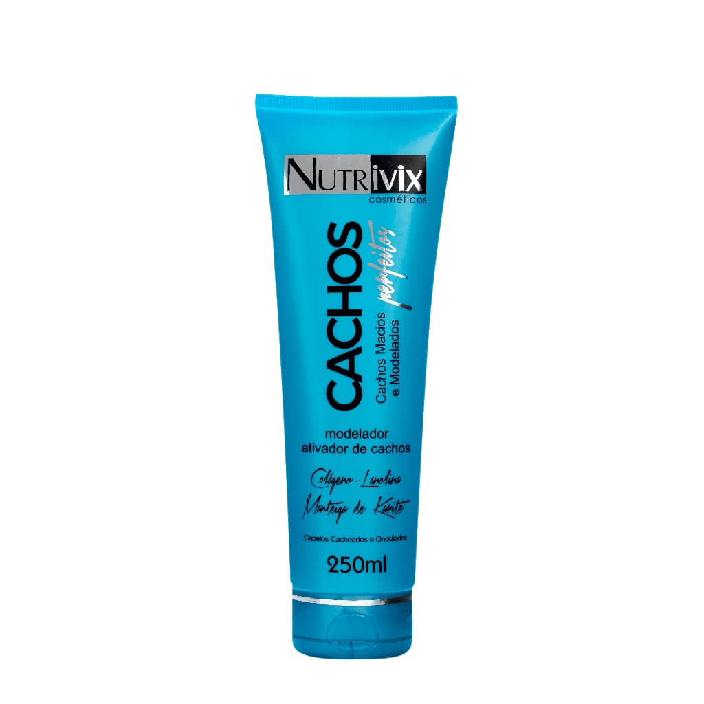 Modelador Cachos Perfeitos 250ml - Nutrivix Cosméticos