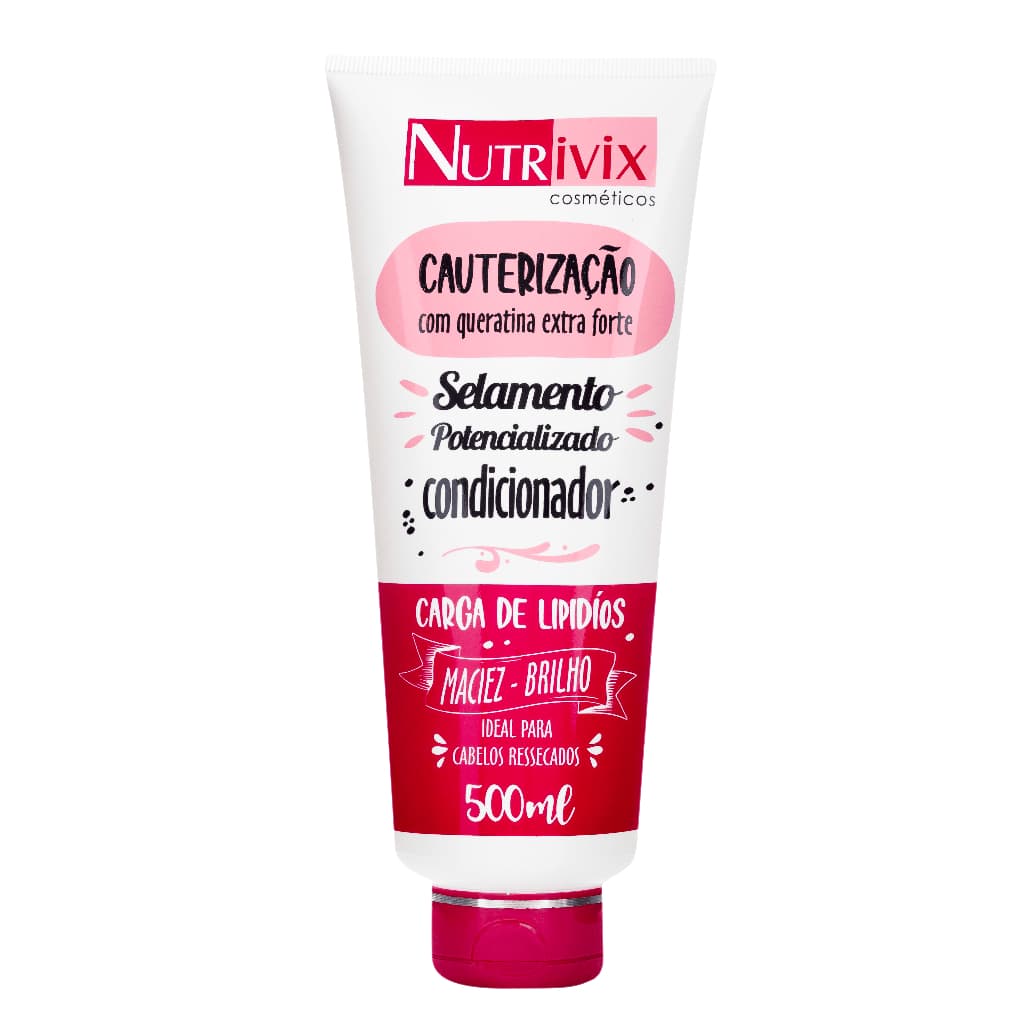 Condicionador Cauterização  500ml - Nutrivix Cosméticos