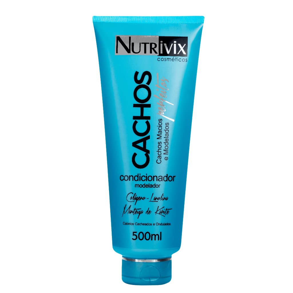 Condicionador Cachos Perfeitos 500ml - Nutrivix Cosméticos