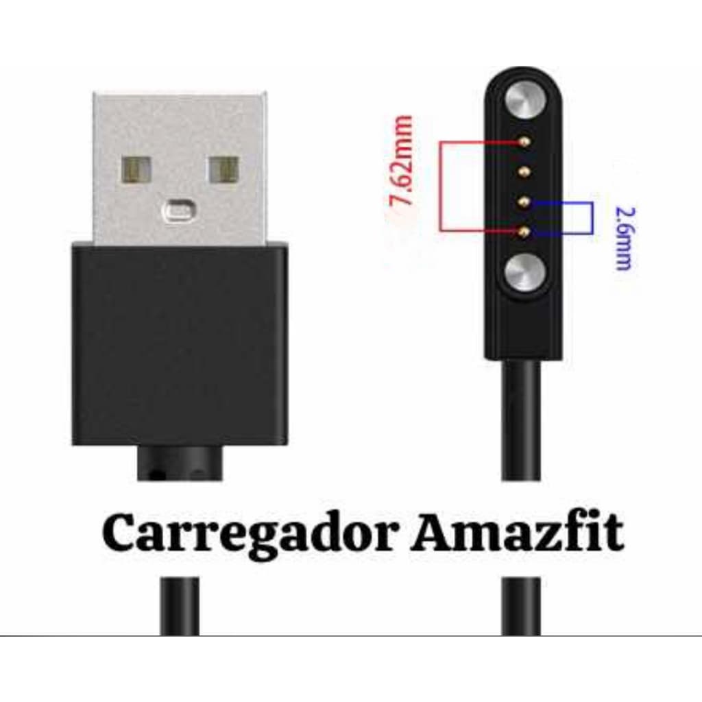 Cabo Carregador Para Amazfit A1908
