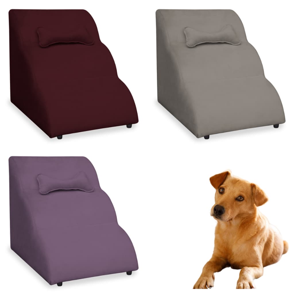 Escada Pet Nuvem com Ossinho - Caramelo Pet Store