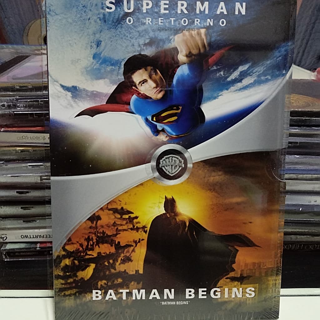 Box Superman o retorno/Batman Begins (Lacrados)
