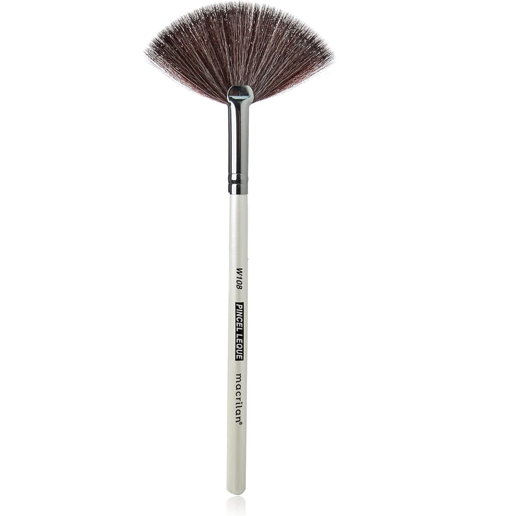 Macrilan Pincel Profissional Leque - Linha W - W108