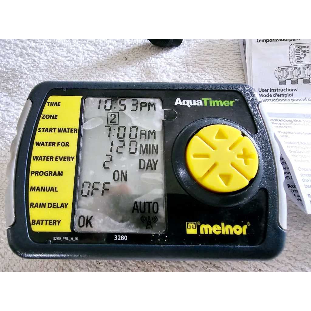 Irrigador Programável para jardim 4 Setores Melnor