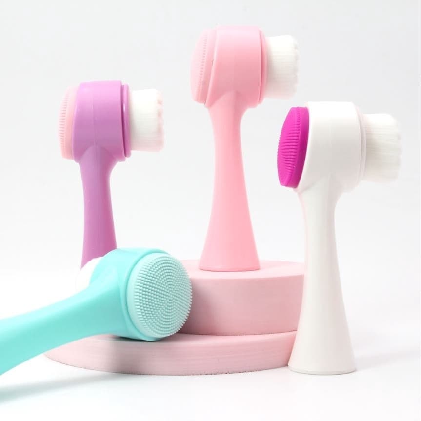 Escova de Limpeza Facial 2 em 1