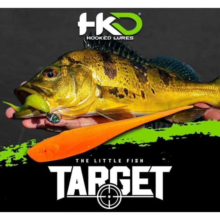 Isca Artificial Soft HKD Target 10,5cm 5,5g - 4und