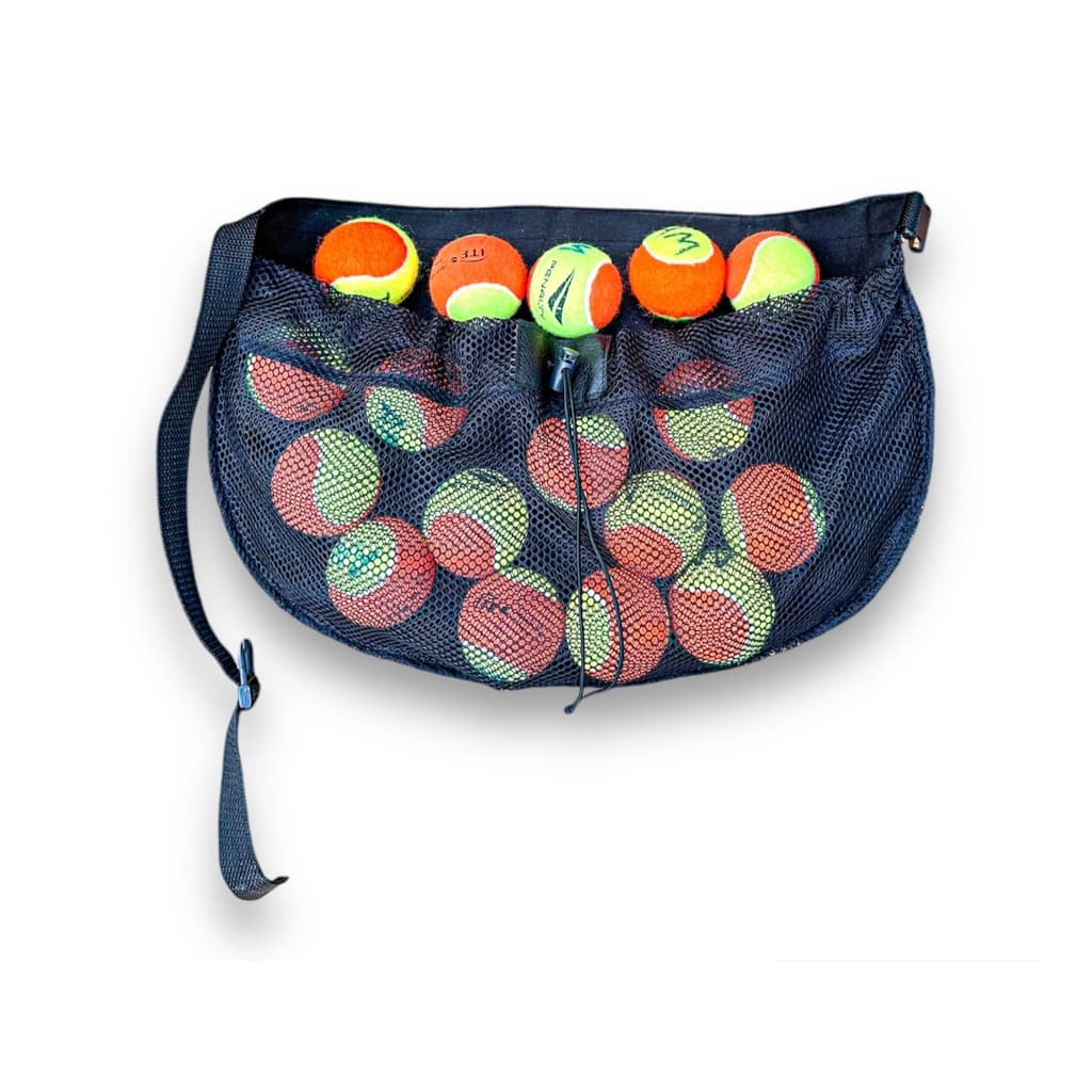 Pochete Bolsa Cintura para Bolas Bolinhas Bag Bag Beach Tênis Ajustável Frescobol Ping Pong