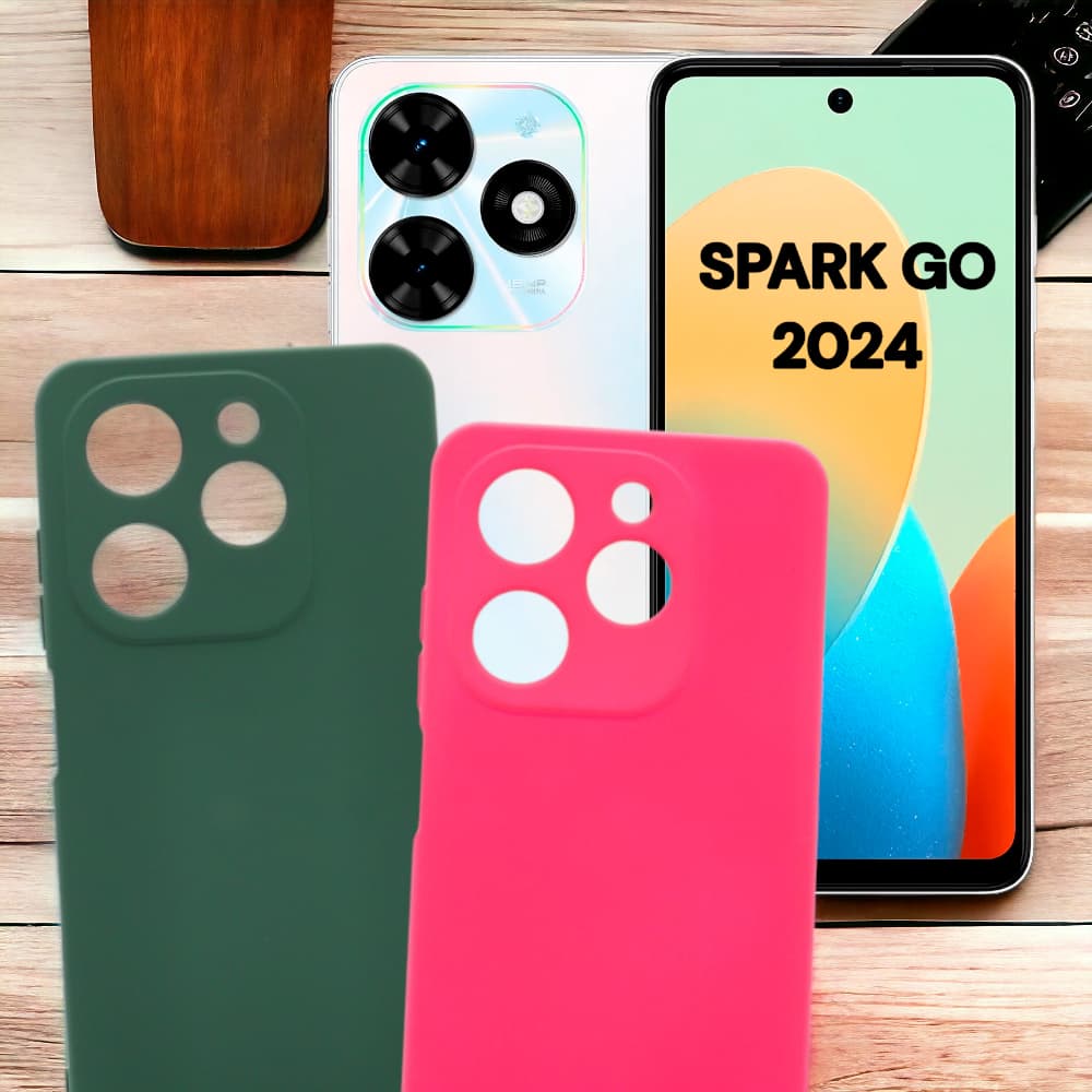 Capa Silicone Tecno Spark Go 2024