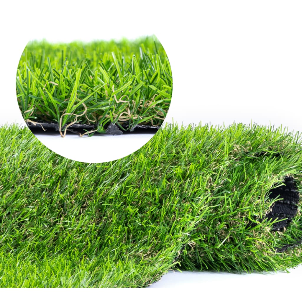 Grama Sintética 30mm Semelhante Natural Bicolor Soft - 1m2 (1m x 1m)