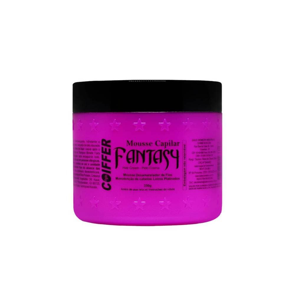 Máscara Mousse Desamarelador Fantasy Coiffer 350g