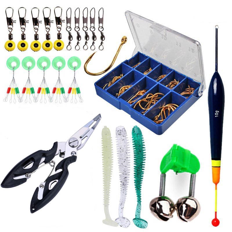 SougayilangAcessórios de equipamentos de pesca colocam ferramentas portáteis e completas adequadas para água fresca