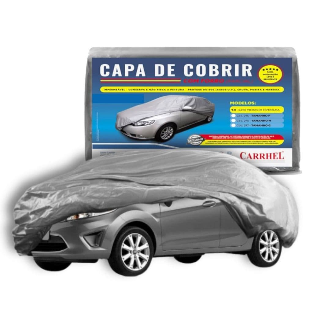 Capa para cobrir carro Impermeável forro proteção sol/chuva