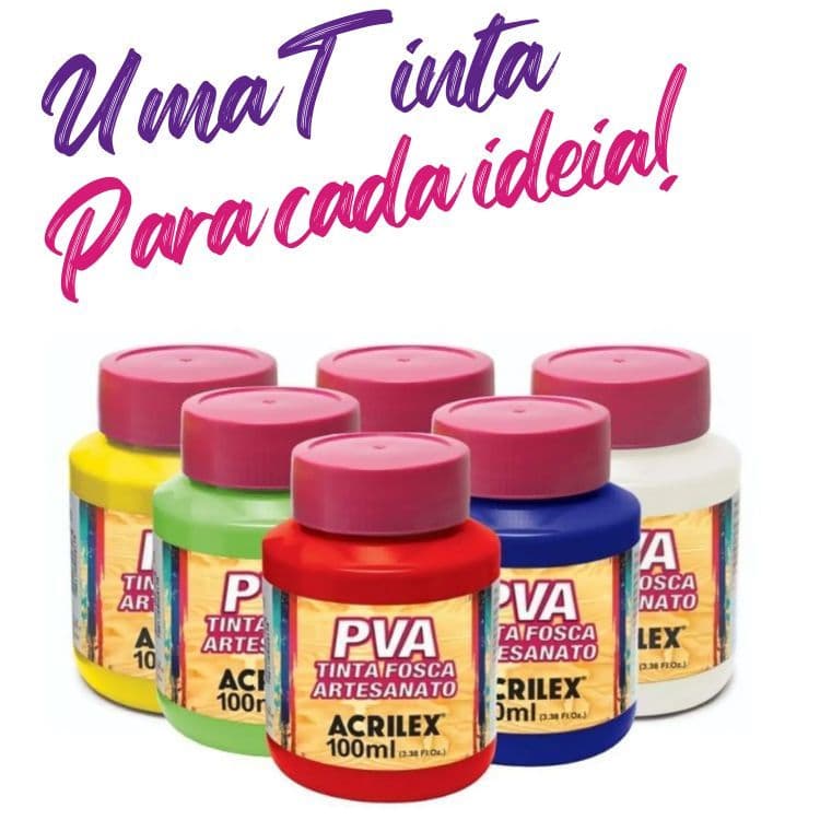 Tinta Pva P/ Artesanato 100ml ACRILEX
