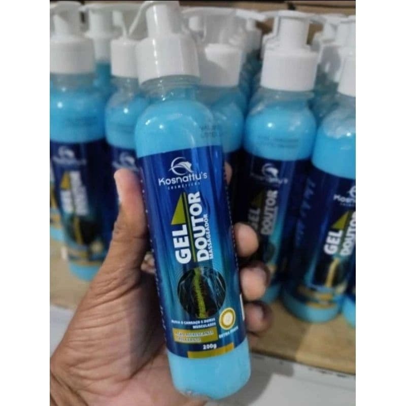 kit 6 Unidades Gel Doutor Massageador 200 ml/cada (Kosnattus)