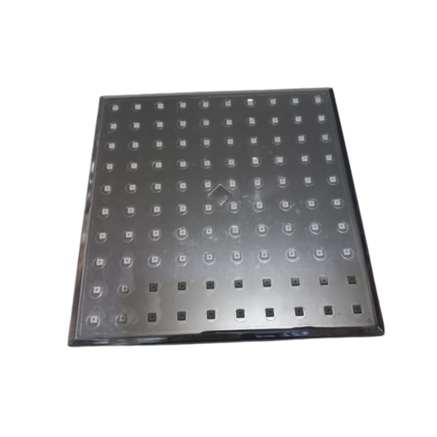 Chuveiro Quadrado ABS para Água fria ou Quente Com Aquecedor