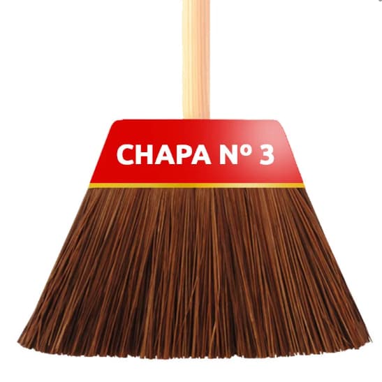 Vassoura  Piaçava nº3 Simples