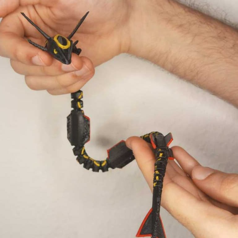Pokémon Rayquaza SHINY Articulado