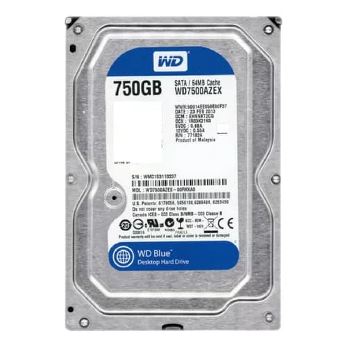 HD 750GB Para PC DVR CFTV  – Várias Marcas – OEM – Testado – Envio Imediato
