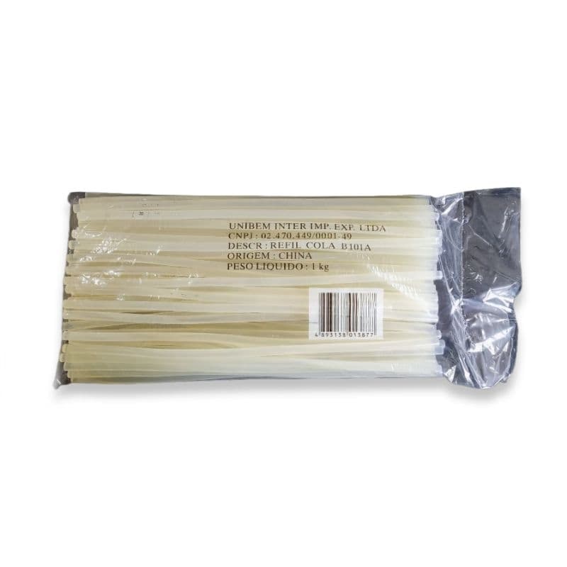 Bastão de cola Unibem B101A fina e A101 Grossa - 1kg