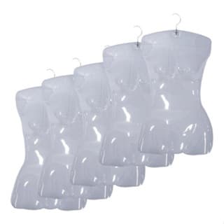 Cabide PVC Transparente Kit 30un para Biquíni Adulto Moda Verão Feminino