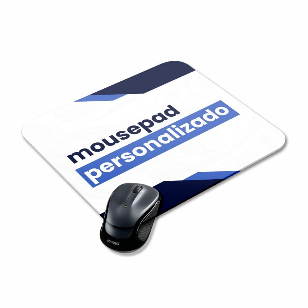 Kit com 10 Mousepad Personalizado 21x17 Sua Foto Imagem Logo Empresa